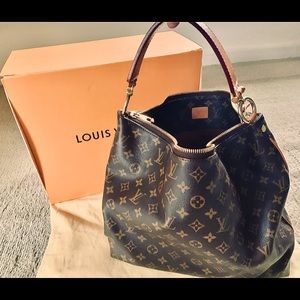 Authentic Louis Vuitton sully ! Like new comes with box and dust bag